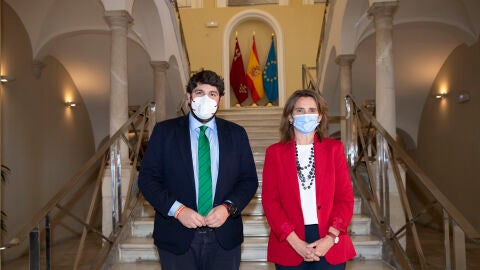 López Miras pide el desmantelamiento urgente de las 7.000 hectáreas de regadío ilegal en el entorno del Mar Menor López Miras pide el desmantelamiento urgente de las 7.000 hectáreas de regadío ilegal en el entorno del Mar Menor
