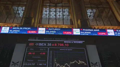 Imagen de la Bolsa española Imagen de la Bolsa española