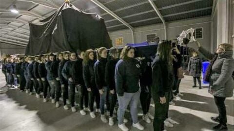 Costaleras de la Semana Santa de Elche 