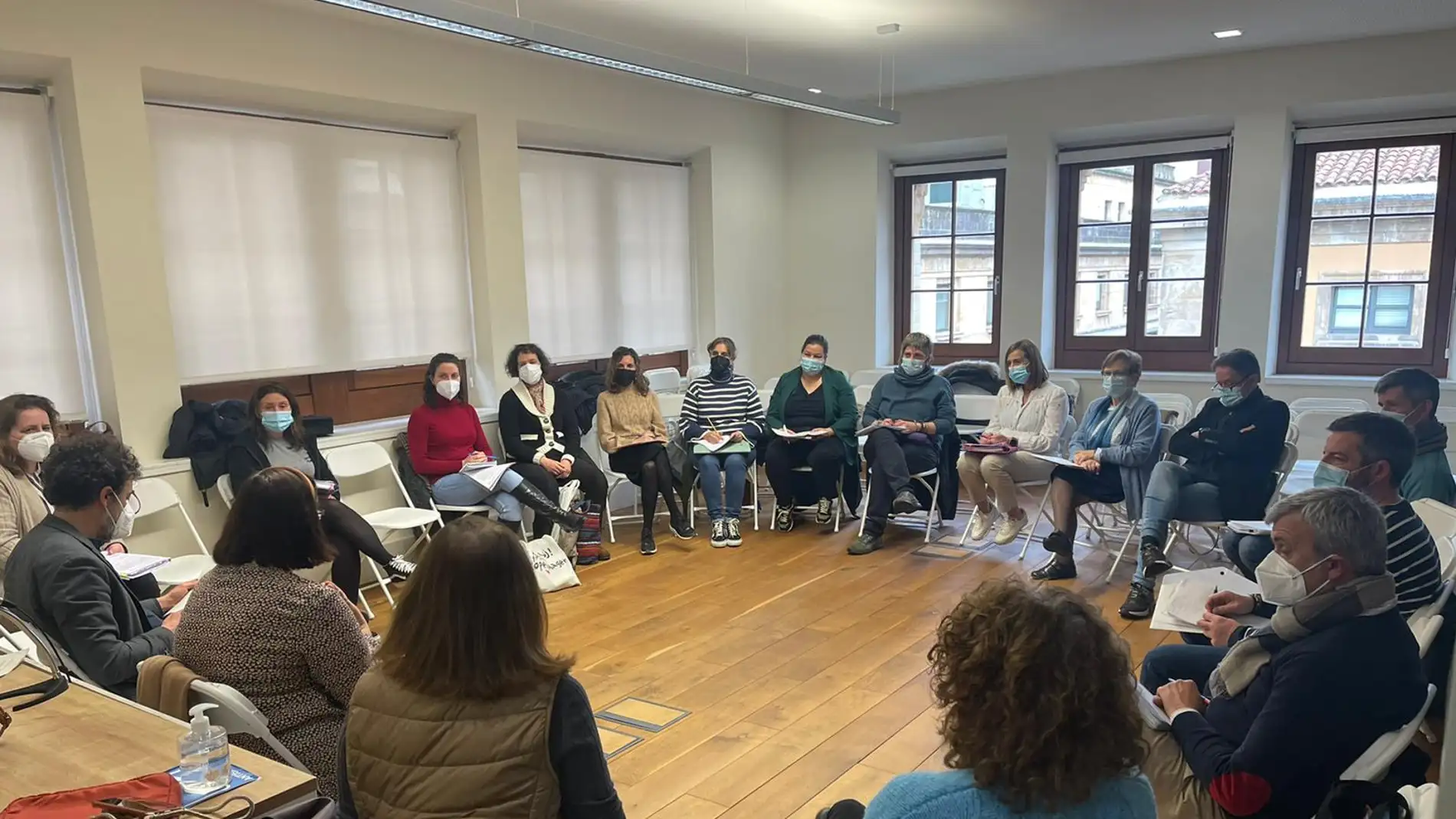 Reunión de la Red de Inclusión Activa de Gijón 
