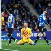 Imagen del partido Espanyol-  FC Barcelona