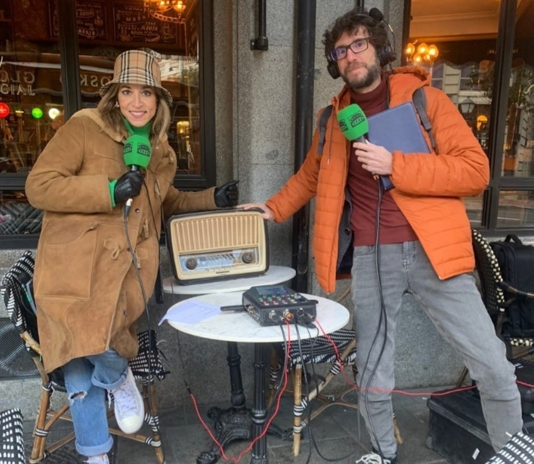 Rebeca Marín: ''Con esto del Día de la Radio los astros se han venido arriba'' Rebeca Marín: ''Con esto del Día de la Radio los astros se han venido arriba''