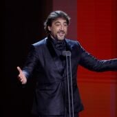 El actor Javier Bardem recibe el Goya a Mejor Actor Protagonista