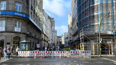 Calle Compostela En A Coruña
