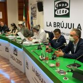 Entrevista en La Brújula a los alcaldes de Villanueva y de Don Benito
