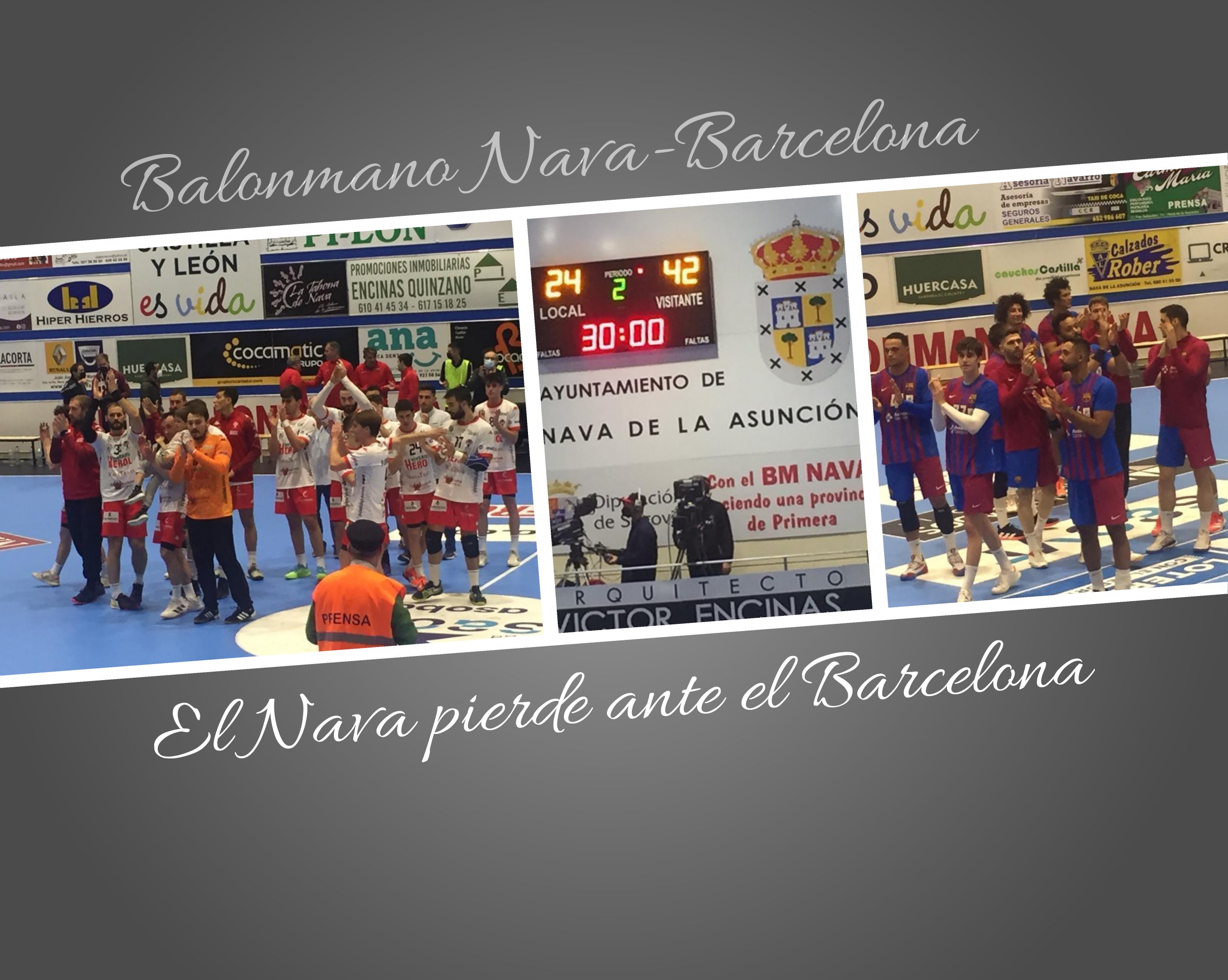 El Nava cae con contundencia ante el Barça El Nava cae con contundencia ante el Barça
