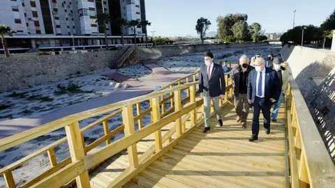 Nueva pasarela de madera en La Albufereta Nueva pasarela de madera en La Albufereta