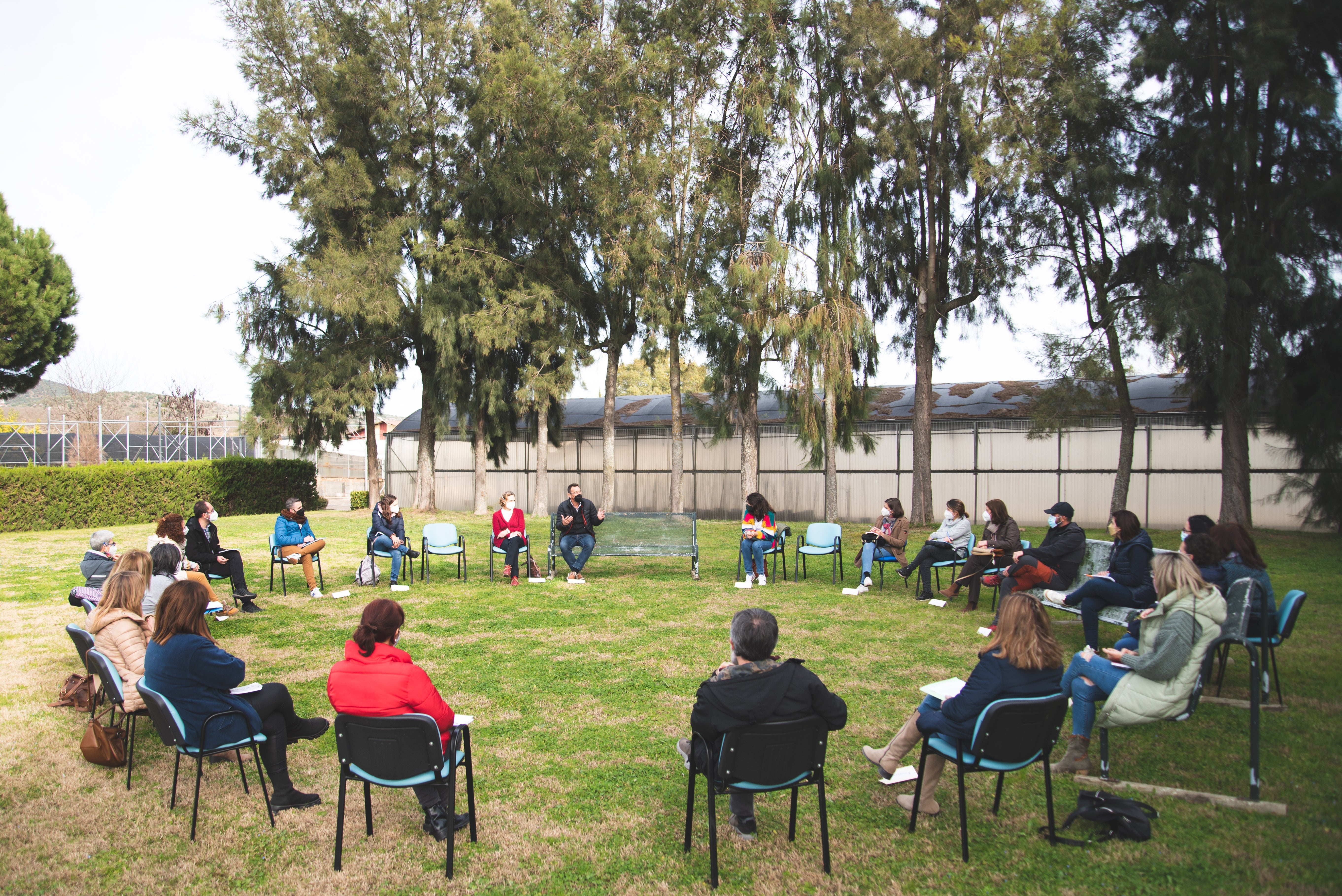 La Red de Huertos Educativos para analizar las actuaciones que se están llevando a cabo La Red de Huertos Educativos para analizar las actuaciones que se están llevando a cabo