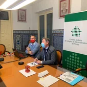 En la sede del Colegio de Administradores de Fincas de Andalucía En la sede del Colegio de Administradores de Fincas de Andalucía