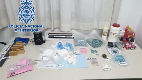 Las drogas intervenidas Las drogas intervenidas