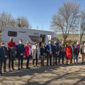 Inauguración del área de autocaravanas en Peralbillo Inauguración del área de autocaravanas en Peralbillo