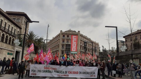 Manifestaci&oacute;n por una sanidad p&uacute;blica de Calidad en Andaluc&iacute;a