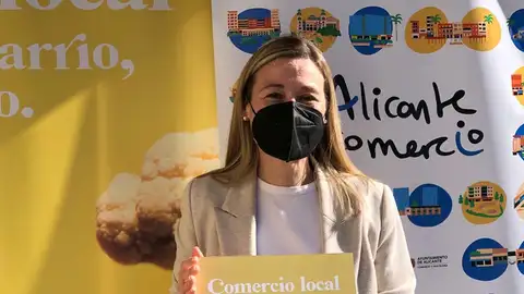 Lidia López.- Concejala de Comercio de Alicante Lidia López.- Concejala de Comercio de Alicante