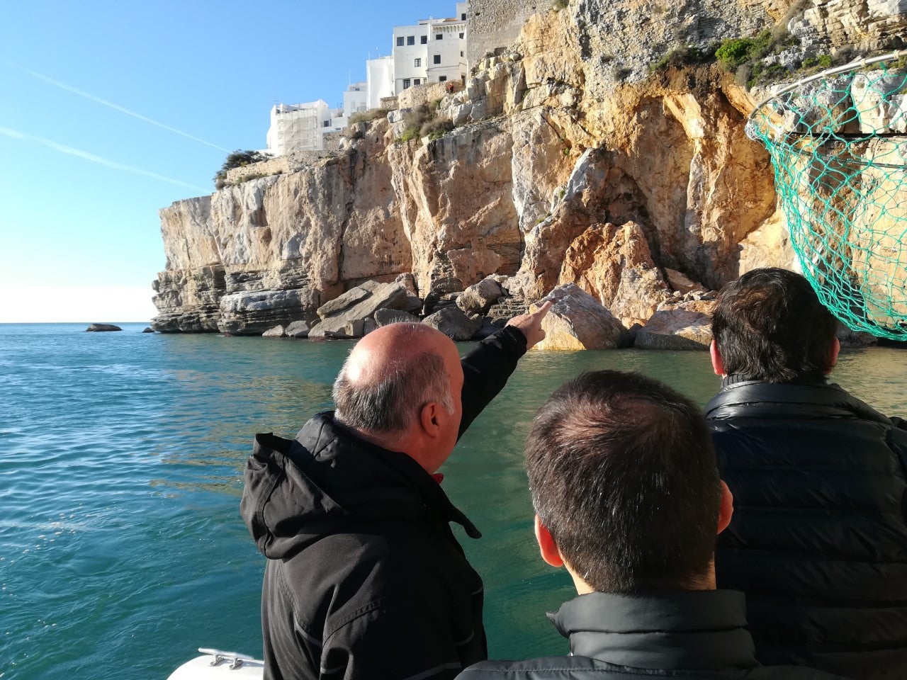 Peñíscola pide al gobierno ejecutar la protección de las laderas frente al mar Peñíscola pide al gobierno ejecutar la protección de las laderas frente al mar