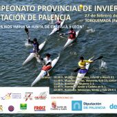 Torquemada acoge el domingo el Campeonato Provincial de Invierno de Piragüismo
