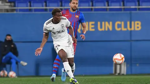 El Albacete perdió dos puntos en el partido ante el Barcelona B. El Albacete perdió dos puntos en el partido ante el Barcelona B.