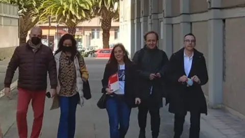 Inés Rey Presentó candidatura a las primarias del PSOE de A Coruña
