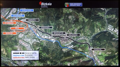 Plano de la futura L&iacute;nea 5 del metro