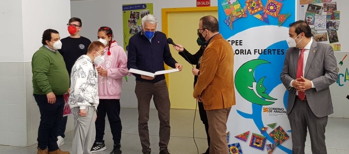 El Gloria Fuertes recibe estudiantes italianos El Gloria Fuertes recibe estudiantes italianos