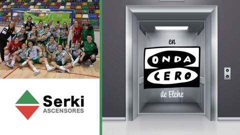 El Joventut d'Elx protagoniza la secci&oacute;n 'Sube con Ascensores Serki'.