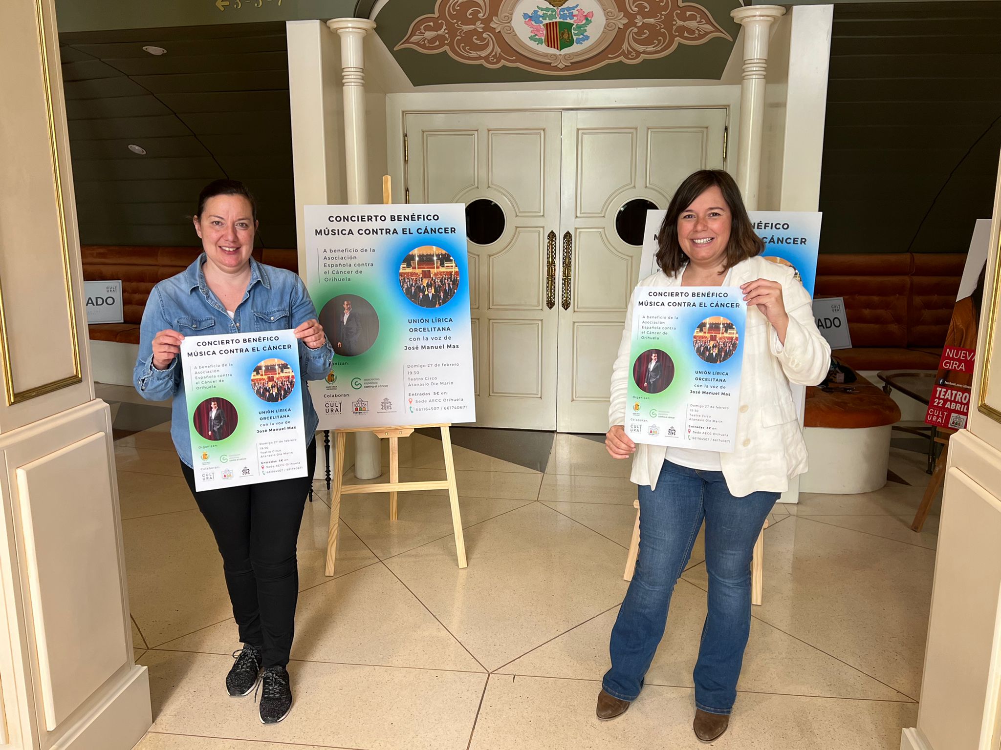 La ULO ofrece este domingo un concierto a beneficio de la Asociación contra el Cáncer de Orihuela en el Teatro Circo La ULO ofrece este domingo un concierto a beneficio de la Asociación contra el Cáncer de Orihuela en el Teatro Circo