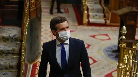 El presidente del Partido Popular, Pablo Casado El presidente del Partido Popular, Pablo Casado