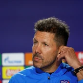 Simeone en la previa del Atleti-United Simeone en la previa del Atleti-United