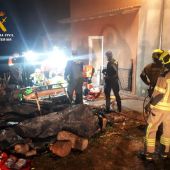 Un fallecido al incendiarse su vivienda en Lamata