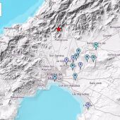 Imagen del movimiento sísmico detectado en Bunyola este martes y zonas en las que se ha sentido. 