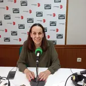Eva Masías en los estudios de Onda Cero Ciudad Real Eva Masías en los estudios de Onda Cero Ciudad Real