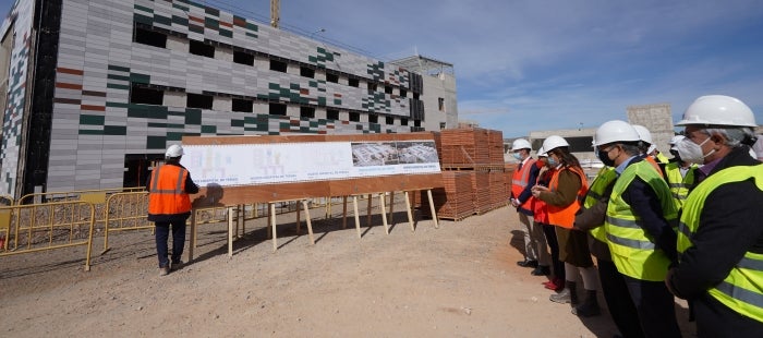 El hospital estará terminado antes de que acabe 2023 El hospital estará terminado antes de que acabe 2023