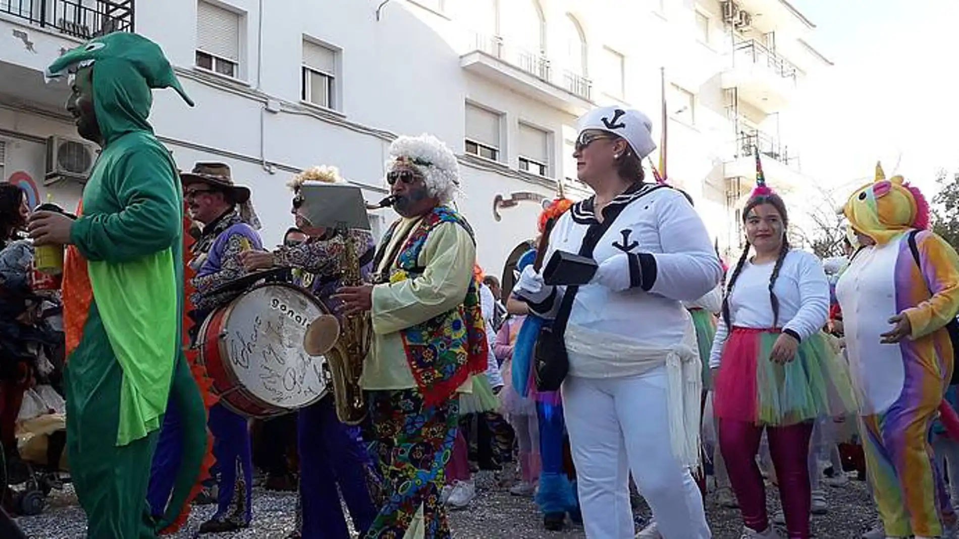 Una imagen de archivo de la Cabalgata del Carnaval de Chiclana