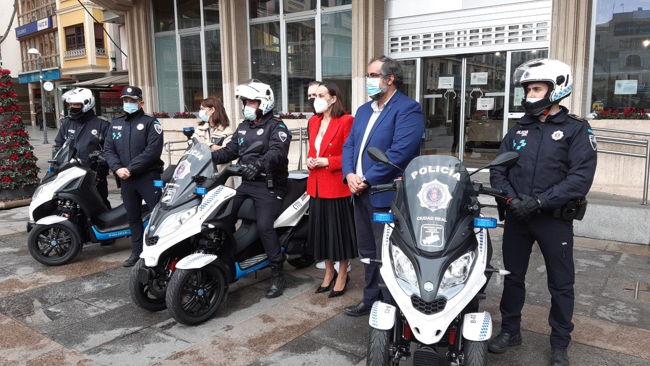 La Policía Local de Ciudad Real cuenta con 3 nuevas motos más modernas e innovadoras La Policía Local de Ciudad Real cuenta con 3 nuevas motos más modernas e innovadoras