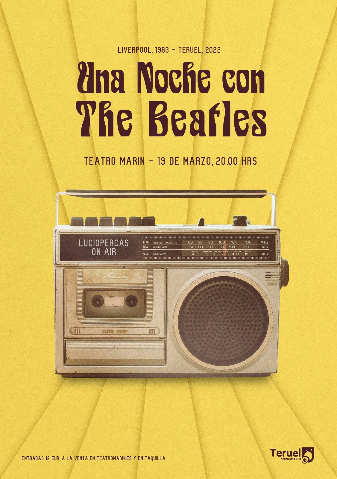 Una noche con The Beatles y con Luciopercas Una noche con The Beatles y con Luciopercas