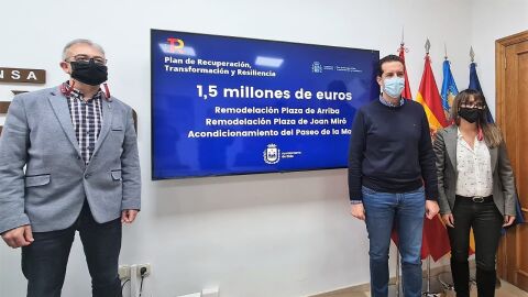 El Ayuntamiento de Elda capta 1,5 millones de euros de los fondos Nex Generation.