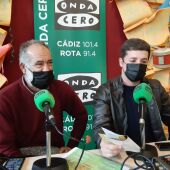 José Alberto Cruz y 'El Lejía', en Chiclana