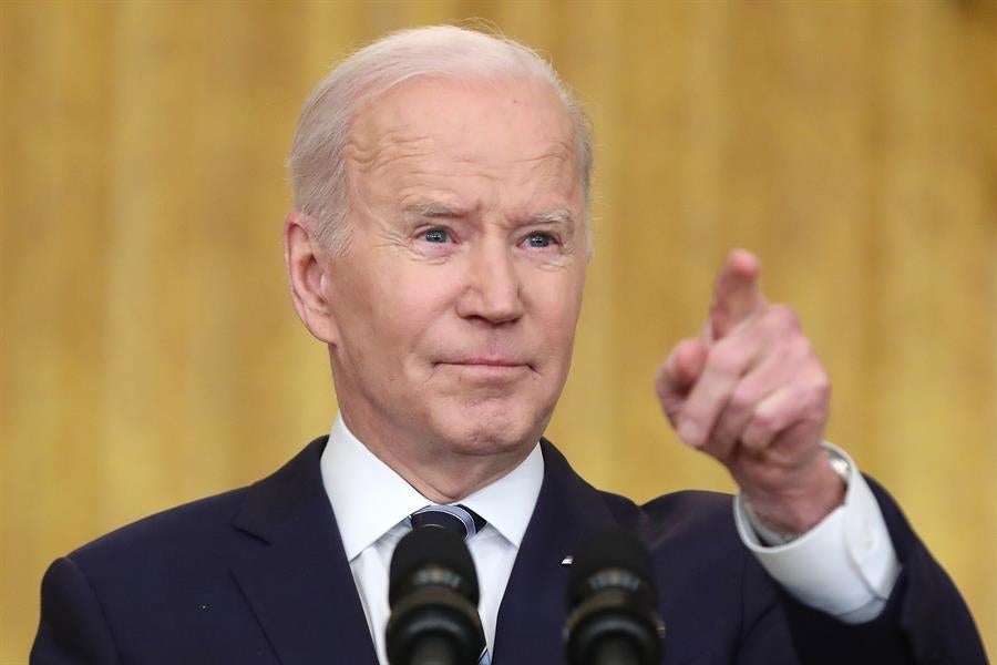 Biden: "Putin ha elegido esta guerra. Ahora, él y Rusia tendrán que asumir las consecuencias" Biden: "Putin ha elegido esta guerra. Ahora, él y Rusia tendrán que asumir las consecuencias"
