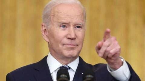 Biden: "Putin ha elegido esta guerra. Ahora, &eacute;l y Rusia tendr&aacute;n que asumir las consecuencias"