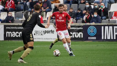 Julio Gracia, jugador del Real Murcia, contra el Intercity Julio Gracia, jugador del Real Murcia, contra el Intercity