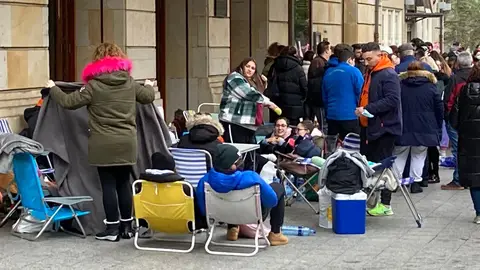 Antroxu Xixón Colas en el teatro Jovellanos