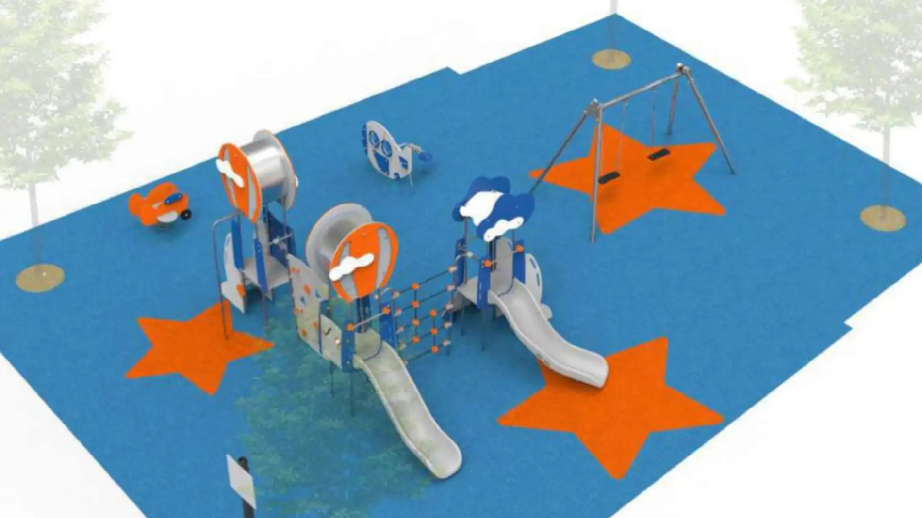 El Ayuntamiento de Elche va a destinar este año 595.000 euros a la modernización de áreas de juegos infantiles. 