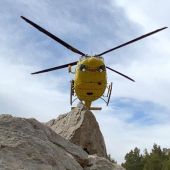 helicoptero consorcio provincial de bomberos rescate sierra bernia