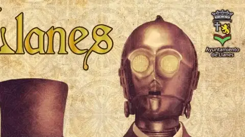 Detalle del cartel anunciador Detalle del cartel anunciador