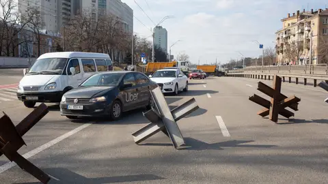 Cortes en las calles de Ucrania Cortes en las calles de Ucrania