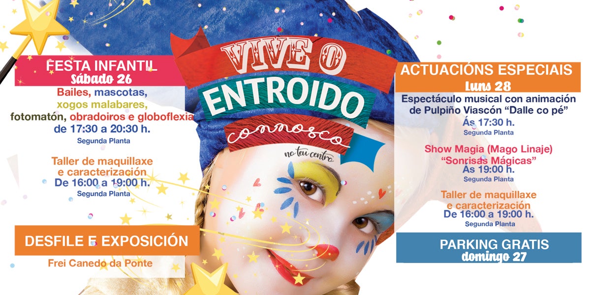 CC Ponte Vella vive el entroido CC Ponte Vella vive el entroido