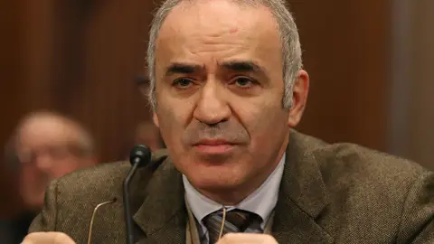 El ajedrecista Garry Kasparov El ajedrecista Garry Kasparov
