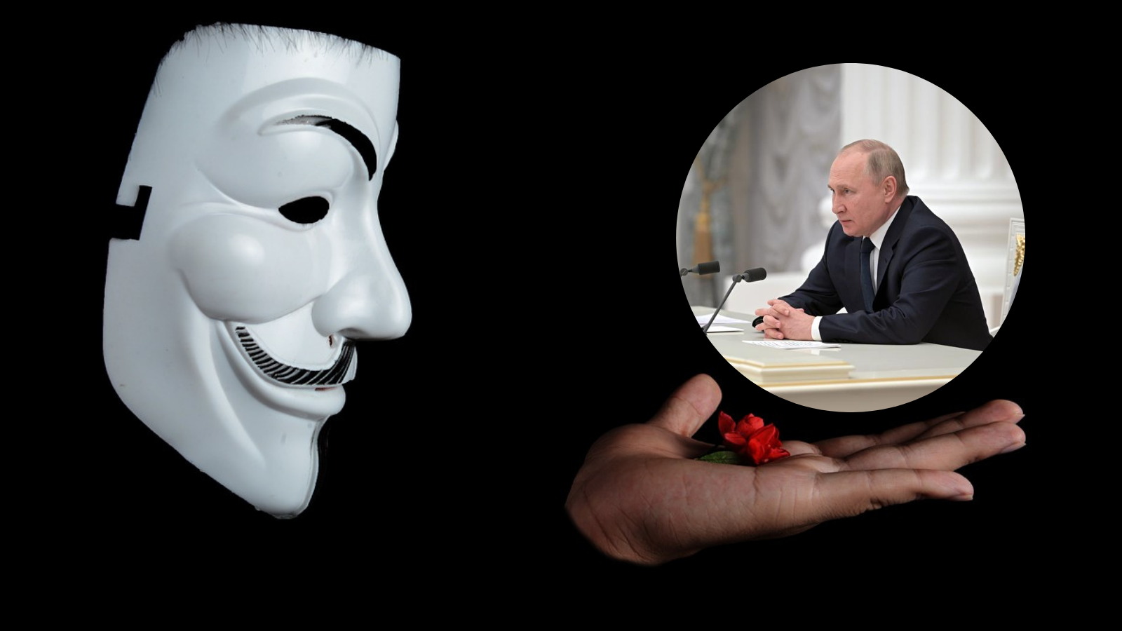 Anonymous declara la "ciberguerra" a Putin y le advierte de ataques "sin precedentes" Anonymous declara la "ciberguerra" a Putin y le advierte de ataques "sin precedentes"