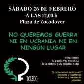 Mujeres de Negro se manifiesta este sábado en Toledo para mostrar su rechazo a la guerra