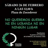 Mujeres de Negro se manifiesta este sábado en Toledo para mostrar su rechazo a la guerra Mujeres de Negro se manifiesta este sábado en Toledo para mostrar su rechazo a la guerra