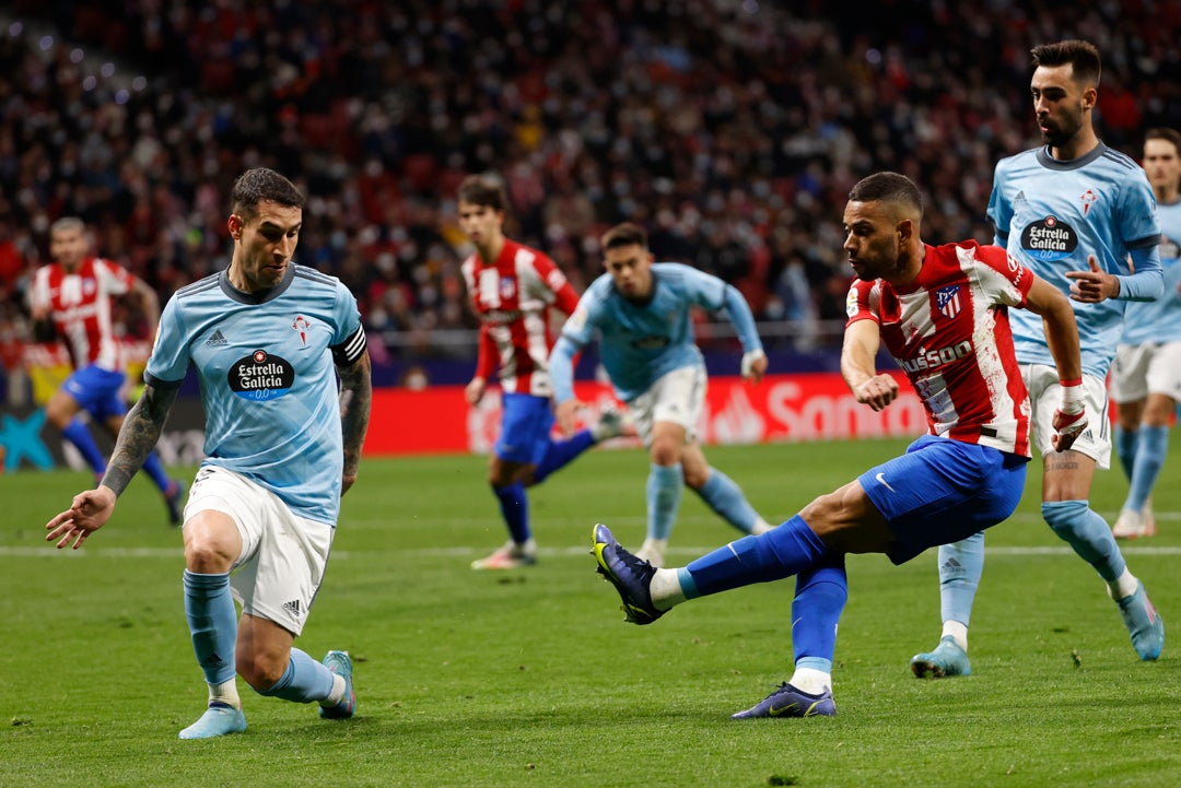 Dos goles de Lodi vencen al Celta y el Atleti se clasifica para la Champions Dos goles de Lodi vencen al Celta y el Atleti se clasifica para la Champions